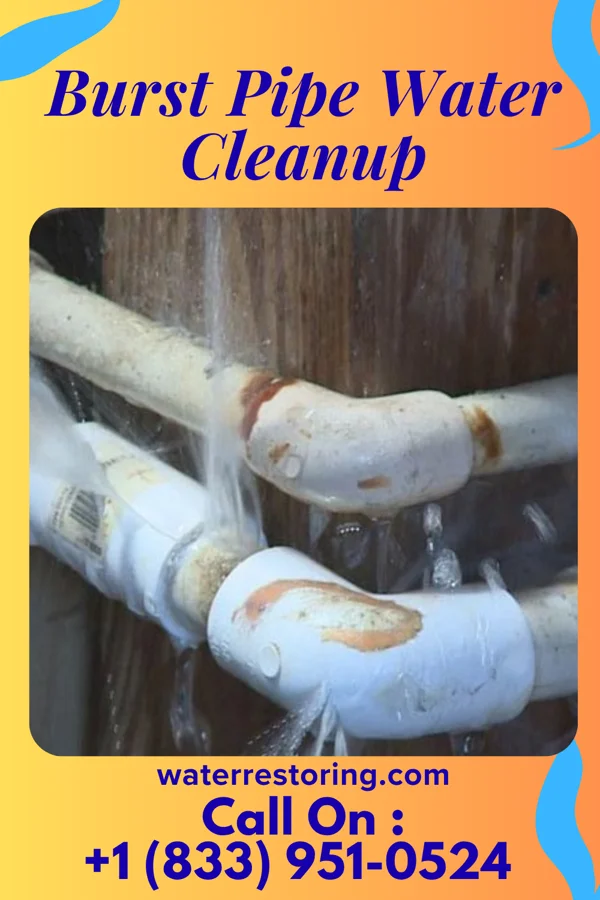 Burst Pipe Water Cleanup in Antioch, OH